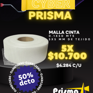 Malla cinta (0.1 x 50  mts)